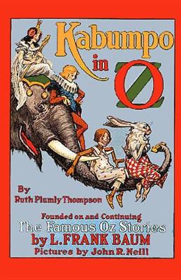 Book cover for The Illustrated Kabumpo in Oz