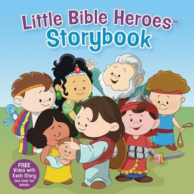 Book cover for Little Bible Heroes Storybook (Padded)