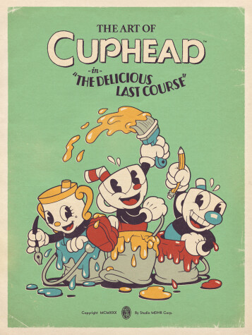 Book cover for The Art of Cuphead: The Delicious Last Course