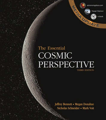 Book cover for The Essential Cosmic Perspective Media Update with Astronomy Place website, Skygazer Planetarium Software, eBook CDROM and Astronomy media workbook