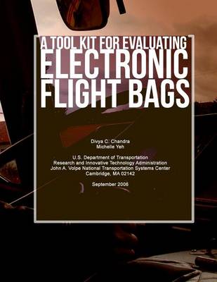 Book cover for A Tool Kit for Evaluating Electronic Flight Bags