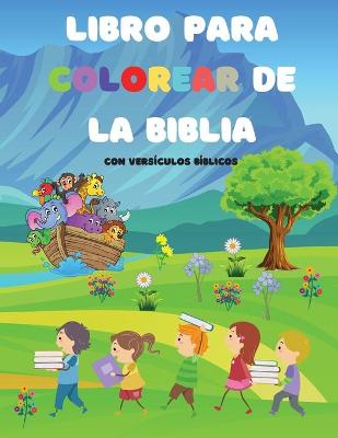 Book cover for Libro para colorear de la Biblia