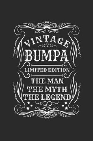 Cover of Vintage Bumpa Limited Edition The Man The Myth The Legend