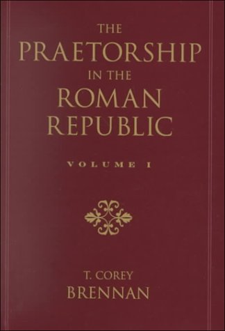 Book cover for The Praetorship in the Roman Republic