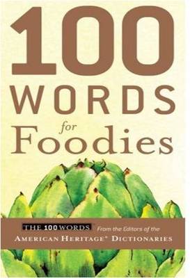 Book cover for 100 Words for Foodies