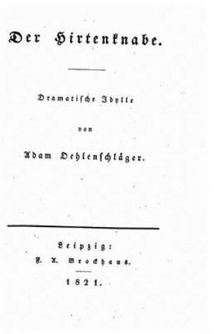 Cover of Der Hirtenknabe. Dramatische Idylle