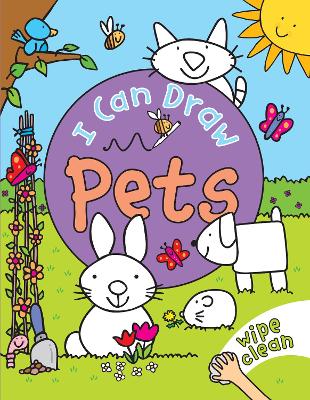 Book cover for I Can Draw: Pets