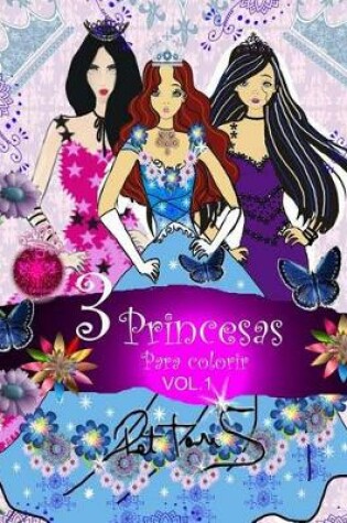 Cover of 3 Princesas para colorir