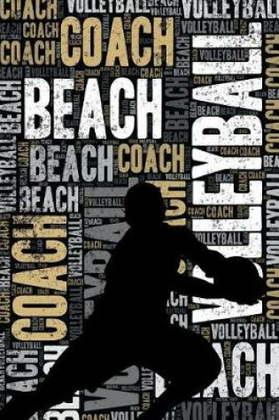 Cover of Mens Beach Volleyball Coach Journal