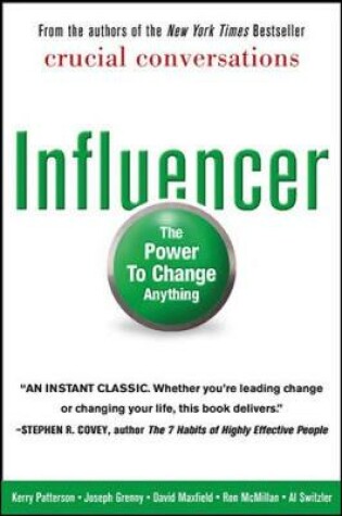 Cover of Influencer: The Power to Change Anything, First edition (Hardcover)