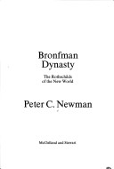 Book cover for Bronfman Dynasty
