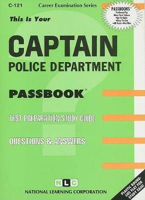 Book cover for Captain, Police Department