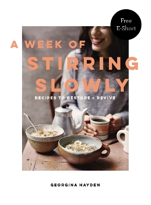 Book cover for A Week of Stirring Slowly