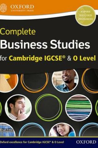 Cover of Complete Business Studies for Cambridge IGCSE and O Level with CD-ROM