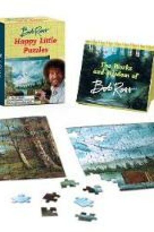 Cover of Bob Ross: Happy Little Puzzles