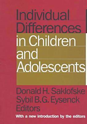 Book cover for Individual Differences in Children and Adolescents