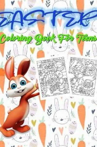 Cover of Easter Coloring Book For Teens