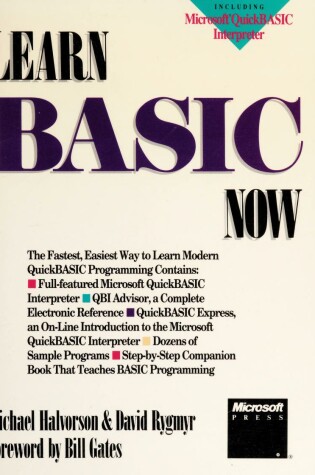 Cover of Learn BASIC Now