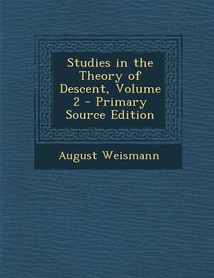 Book cover for Studies in the Theory of Descent, Volume 2