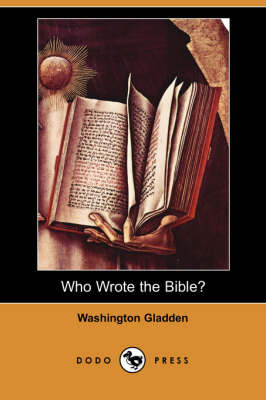 Book cover for Who Wrote the Bible? (Dodo Press)