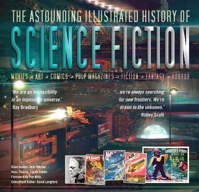 Book cover for The Astounding Illustrated History of Science Fiction