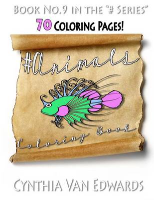 Book cover for #Animals Coloring Book