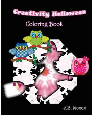 Cover of Creativity Halloween Coloring Book