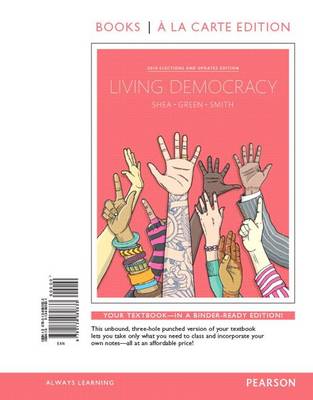 Book cover for Living Democracy, 2014 Elections and Updates Edition, Books a la Carte Edition