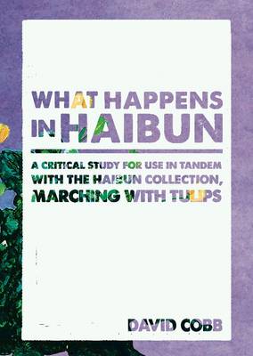 Book cover for What Happens in Haibun