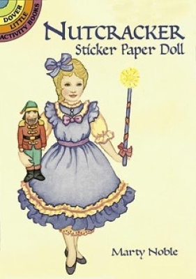 Book cover for Nutcracker Sticker Paper Doll
