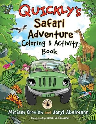 Book cover for Quickly's Safari Adventure Coloring & Activity Book