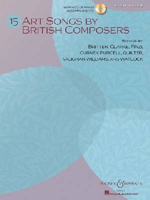 Cover of 15 Art Songs by British Composers