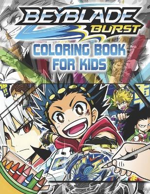 Cover of BEYBLADE Burst Coloring Book for Kids