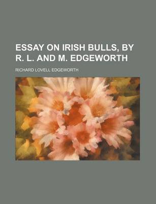 Book cover for Essay on Irish Bulls, by R. L. and M. Edgeworth