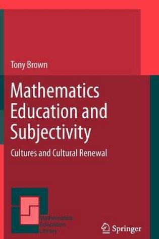 Cover of Mathematics Education and Subjectivity