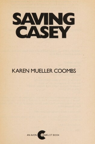 Cover of Saving Casey