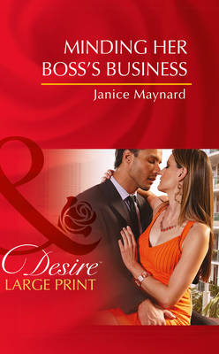 Book cover for Minding Her Boss's Business