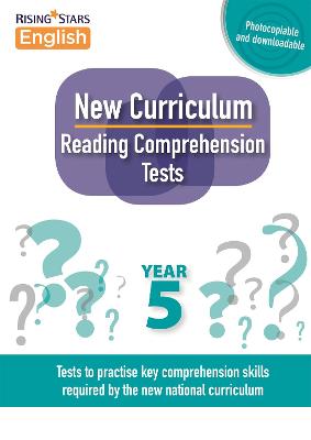 Book cover for New Curriculum Reading Comprehension Tests Year 5