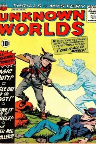 Cover of Unknown Worlds Number 10 Horror Comic Book