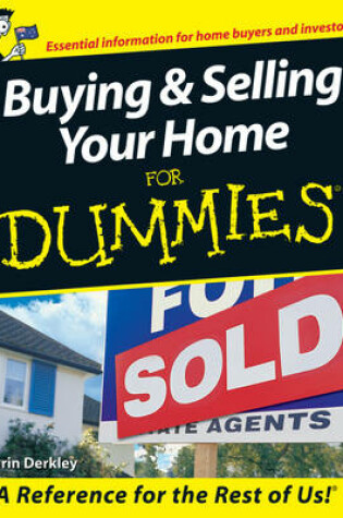 Cover of Buying and Selling Your Home for Dummies