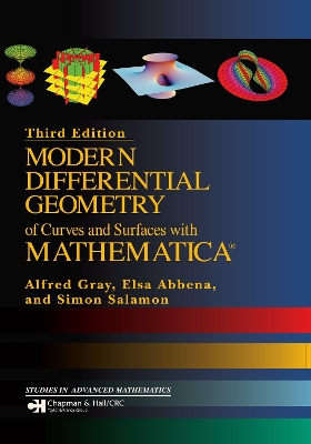 Book cover for Modern Differential Geometry of Curves and Surfaces with Mathematica