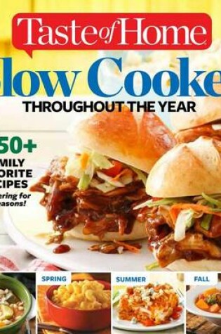 Cover of Taste of Home Slow Cooker Throughout the Year