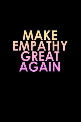 Book cover for Make empathy great again