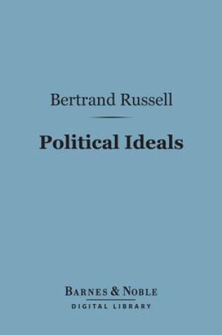 Cover of Political Ideals (Barnes & Noble Digital Library)