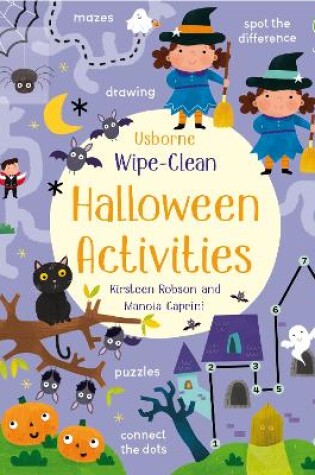 Cover of Wipe-Clean Halloween Activities