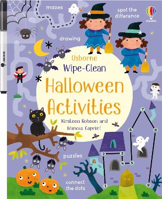 Cover of Wipe-Clean Halloween Activities