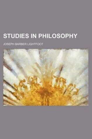 Cover of Studies in Philosophy