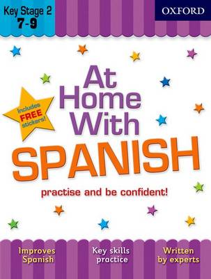 Book cover for At Home with Spanish (7-9)