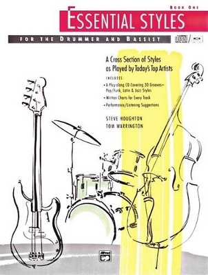 Book cover for Essential Styles for the Drummer and Bassist