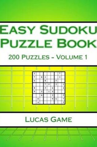 Cover of Easy Sudoku Puzzle Book Volume 1